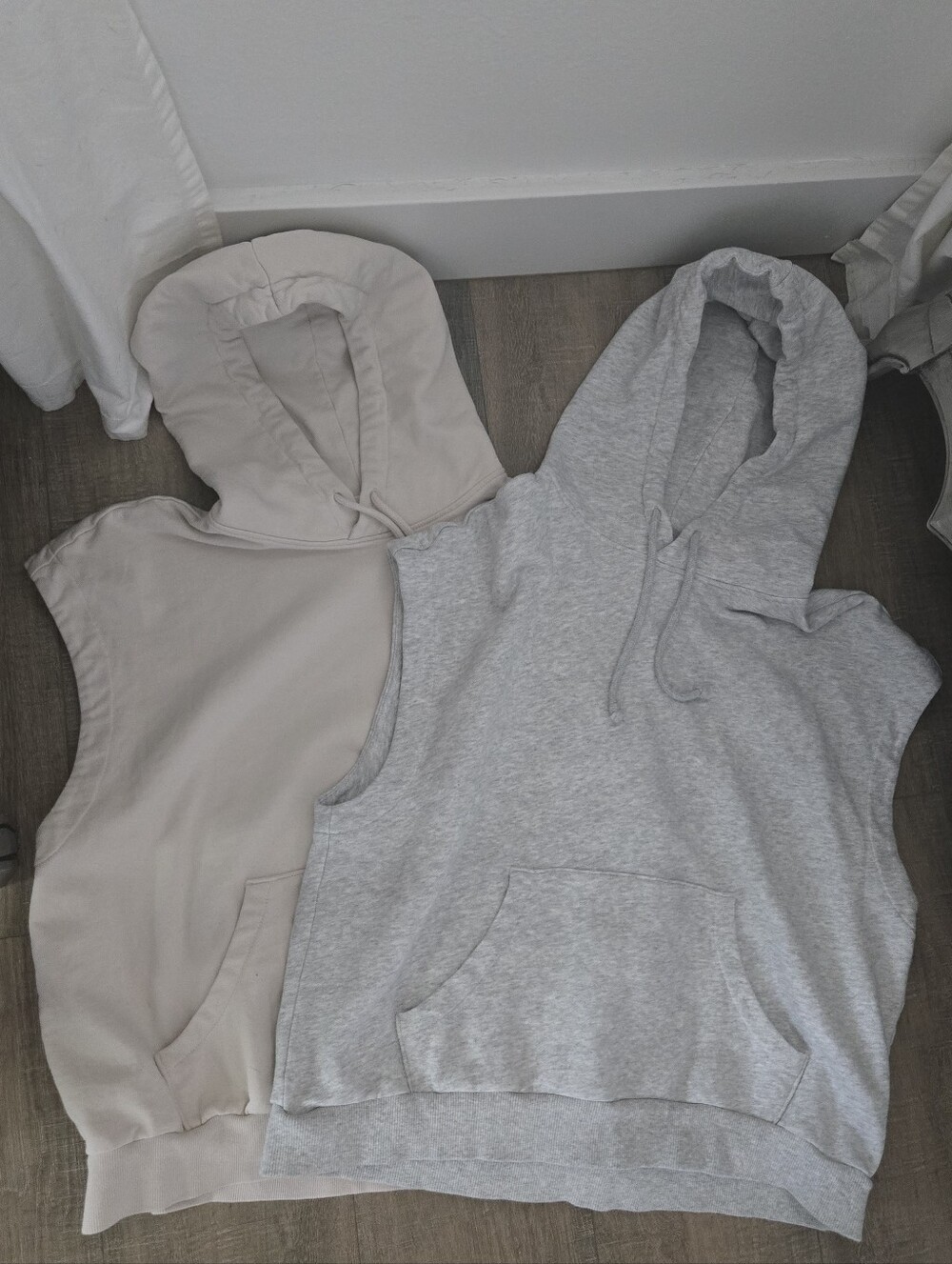 2 - H&M Hooded Sweatshirt Tanks